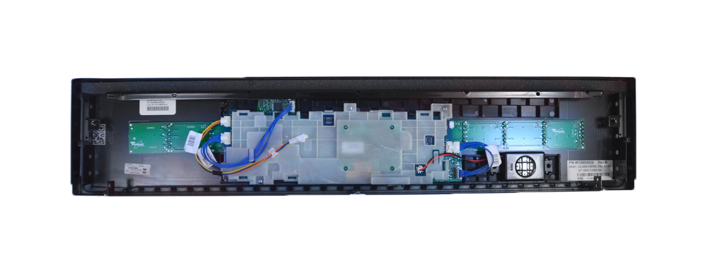 W11232035 - Genuine OEM Whirlpool Microwave Control Panel Assembly, Stainless